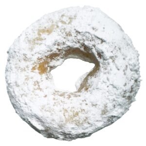 Powdered Sugar - Dozen (12 mini donuts)